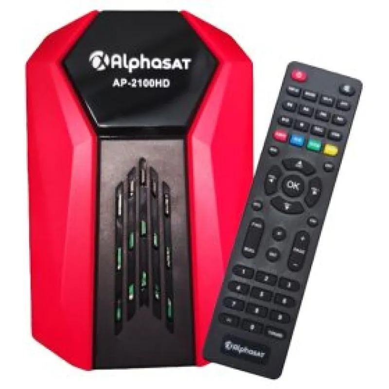 Alphasat AP-2100HD+12 MOIS(NOVA +FUNCAM +APPOLO)