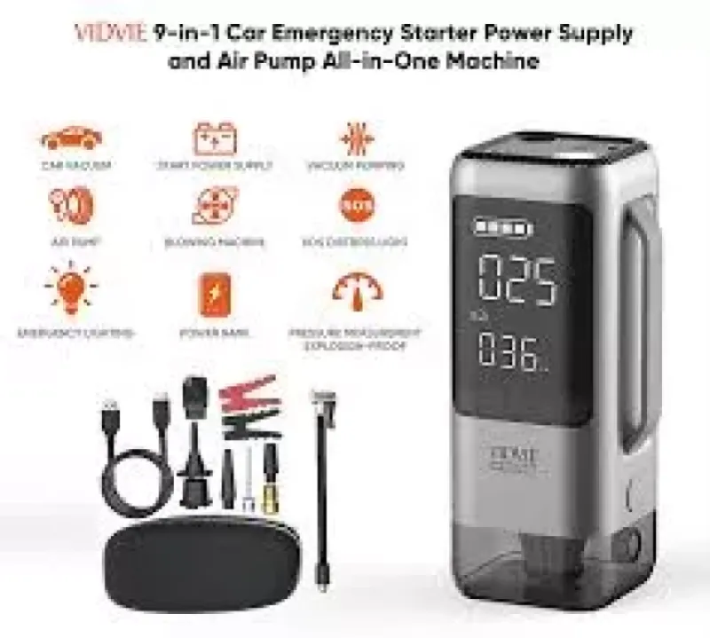 POWER  CAR  EMERGENCY  AND SUPPLY  9IN1