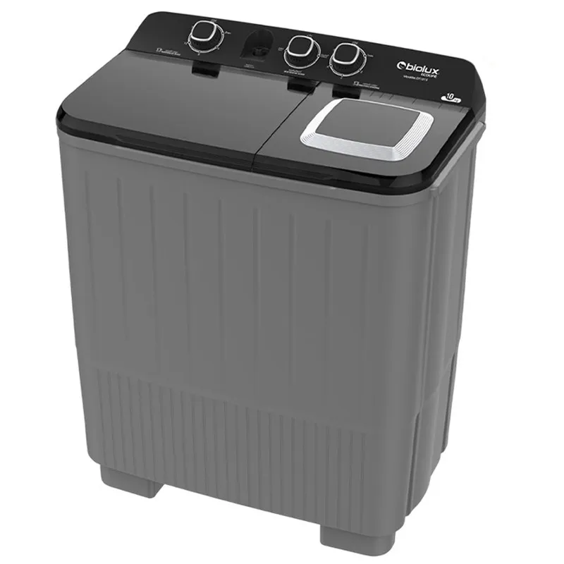 Lave Linge Semi-Automatique BIOLUX MDT101S 10kg - Silver