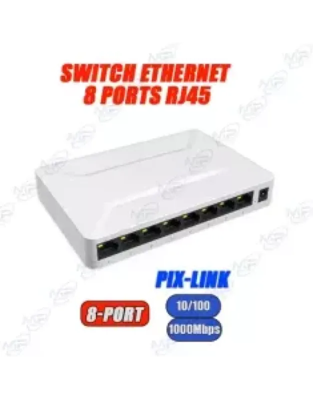 SWITCHEUR  PIX-LINK  8PORT 10/100/1000