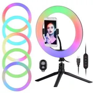 RING  LIGHT  RGB LED SOFT RING LIGHT MJ-36