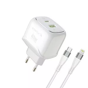 CHARGEUR RAPIDE ICONIX HC1038 45W - NOIR